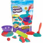 Spin Master - Kinetic Sand - Mold n? Flow Set, Spielsand