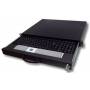 Aixcase - aixcase 19 Rack 1U Tastaturschublade leer schwarz [DE-Version, German Keyboard]