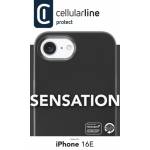 Cellularline - Cellularline Sensation Case - fr Apple iPhone 16E - Black (SENSATIONIPHSE4K)