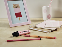 4 Stabilo Textmarker Pastell 10