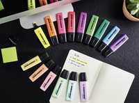 6 Stabilo Textmarker Pastell 2