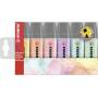 6 Stabilo Textmarker Pastell - Stabilo 70/6-2 Textmarker - Stabilo Boss Original Pastel - 6er Pack - 6 Farben