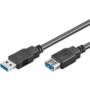 Microconnect - USB 3.0 - USB-Verlngerungskabel - USB Typ A (W)