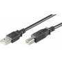 Microconnect - USB 2.0 - USB-Kabel - USB Typ B (M)