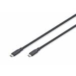 Digitus Usb 3.2 Anschlusskabel Typ C -c Silikon St / 5m S st 0 - DIGITUS USB 3.2 Kabel Typ C -C Silikon St/St 0,5m schwarz