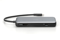 Digitus Docking Usb-c->hdmi, Usb3.2, Rj45, Sd, Microsd, Pd Alu Si 2
