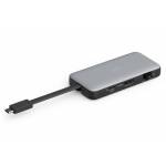 Digitus Travel Docking Station Usb-c 7-port - DIGITUS Docking USB-C->HDMI,USB3.2,RJ45,SD,MicroSD,PD silber