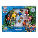 Paw Patrol: Spin Master -Giftset Personaggi Giungla - PAW Patrol : Jungle Pups Action Figures Gift Pack, with 8 Collectible Toy Figures, Kids Toys for Boys and Girls Ages 3 and Up