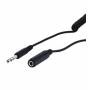 Wentronic - Goobay 6,35mm-Klinke-Verlngerungskabel, 5 m - Klinke 6,35 mm-Stecker (3-Pin, Stereo) > Klinke 6,35 mm-Buchse (3-Pin, Stere