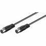 Wentronic - goobay - Video- / Audiokabel - 5-poliger DIN-Stecker 180 Stecker zu 5-poliger DIN-Stecker 180 Stecker - 1.5 m - abgeschirmt (5