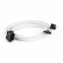 Phanteks - 6+2-Pin PCIe Verlngerung 50cm - sleeved schwarz (PH-CB8V_BK)