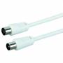 Schwaiger - Antennenkabel 90 dB IEC-Ste -> Bu 5,0m Wei