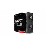 Xfx - Speedster SWFT210 AMD Radeon RX 7600 XT - Grafikkarten - Radeon RX 7600 XT - 16GB GDDR6 - PCIe 4,0 - HDMI, 3 x DisplayPort (RX-7