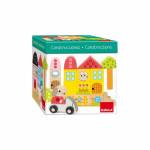 Holzbausteine-set 40 Spielsteine Neu - Goula: Scatola Costruzioni 40 Pz. Con Coniglietto E Macchina