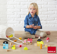 Holzbausteine-set 40 Spielsteine Neu 4