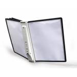 Durable - DURABLE SichttafelSystem Sherpa Wand5 Sichttafeln grau/schw