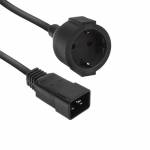  "Act-Powercord C20 - CEE 7/3 black 0.2 m (AK5251)-Act-Hardware/Electronic"