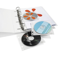 Durable - DURABLE CD/DVD COVER FILE f�r 1 oder 2 CD/DVD 10er Beutel