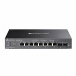 Tp-link - Omada 8-Port 2.5GBASE-T and 2-Port 10GE SFP+ Smart Switch with 8-Port PoE+PORT: 8 2.5G PoE+ Ports, 2 10G SFP+ SlotsSPEC: 802.3