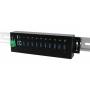 Exsys - EX-1110HMVS - Hub - 10 x USB 3,1 Gen 1 - an DIN-Schiene montierbar - Gleichstrom (EX-1110HMVS)