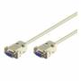 Wentronic - wentronic - Kabel seriell - DB-9 (W) bis DB-9 (W) - 2 m