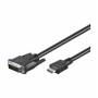 M-cab - - Videokabel - HDMI (M) bis DVI-D (M) - 2 m - Schwarz
