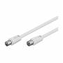 Wentronic - Goobay 3.5m Coaxial Cable 3.5m BNC M BNC FM Blanc cble coaxial