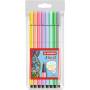Stabilo 68 / 8-01 Premium-filzstift 68, 8er Pack, Pa - Stabilo pastel Premium Felt Tip Pen - Assorted Colours