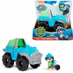 Spin Master - Paw Patrol - Dinosaurier-Rettungsfahrzeug mit Rex-Figur, Spielfahrzeug