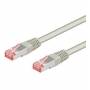 Wentronic - Patch-Kabel - RJ-45 (M) - RJ-45 (M) - 10,0m - SSTP- (Kategorie 6) - Grau (50891)