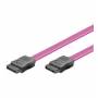 Wentronic - Goobay HDD S-ATA Kabel 1,5 GBits / 3 GBits, Rot, 0.5 m - S-ATA L-Type > L-Type (50915)