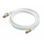 Python - Cat.6 Patchkabel mit Nylongeflecht wei 10m