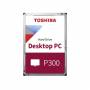 Toshiba - 8,9 cm (3,5) 4TB SATA3 Desktop P300 Rojo 5400 Interno Bulk