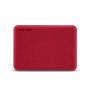 Toshiba - Canvio Advance - Hard Drive - 1TB - external (portable) - 2.5 - USB 3.2 Gen 1 - red (HDTCA10ER3AA)