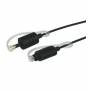 Wentronic - goobay AVK 224-0100 - Digitales Audio-Kabel (optisch) - Mini-TOSLINK (M) bis TOSLINK (M) - 1 m (51224)