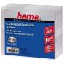 Hama - Hama CD Slim Double Jewel Case, pack 10 2discs Transparent
