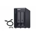 Qnap - TR-002 2 Bay USB Type-C Direct Attached Storage with Hardware RAID