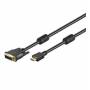 Wentronic - goobay - Videokabel - Single Link - HDMI / DVI - HDMI (M) bis DVI-D (M) - 1 m (51579)