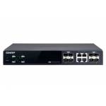 Qnap - QSW-M804-4C - Switch - managed - 4 x 10 Gigabit SFP+ + 4 x combo 10 Gigabit SFP+/RJ-45 (QSW-M804-4C)