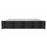 Qnap - QNAP TS-1232PXU-RP - NAS-Server - 12 Schchte - Rack - einbaufhig - SATA 6Gb/s - RAID 0, 1, 5, 6, 10, 50, JBOD, 60 - 