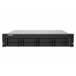 Qnap - QNAP TS-832PXU - NAS-Server - 8 Sch�chte - Rack - einbauf�hig - SATA 6Gb/s - RAID RAID 0, 1, 5, 6, 10, 50, JBOD, 60 - 