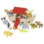  "Toycentre-Goki 51846 - Arche Noah, Holz Inkl. 30 Tiere, Noah & Frau-Toycentre-Toys/Spielzeug"
