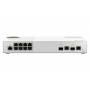 Qnap - QSW-M2108R-2C - Switch - managed - 8 x 2.5GBase-T + 2 x combo 10 Gigabit SFP+/RJ