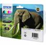 Epson - 24 Multipack - 6er-Pack - Schwarz, Gelb, Cyan, Magenta, hell Magenta, hell Cyan - Original - Blisterverpackung - Tintenpatrone - [EURO-Version]