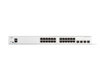 Cisco - Catalyst 1300-24T-4X - Switch - L3 - managed - 24 x 10/100/1000Base-T + 4 x 10 Gigabit SFP+ - an Rack montierbar (C1300-24T-4X)