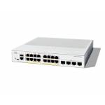 Cisco - Cisco Catalyst 1300-16P-4X Managed Switch, 16 Port GE, PoE, 4x10GE SFP+, Limited Lifetime Protection (C1300-16P-4X)