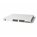 Cisco - Catalyst 1200-24FP-4G-Smart-Switch, 24-Port-GE, vollstndiges PoE, 4 x 1-GE-SFP (C1200-24FP-4G)