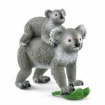 Schleich - Wild Life 42566 Koala Mother with Baby