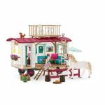 Schleich - Horse Club caravan for secret club meetings, toy figure