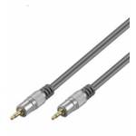 Wentronic - Home Theater HT 95-0250 - Audiokabel - Mini-Phone Stereo 3.5 mm (M) - Mini-Phone Stereo 3.5 mm (M) - 2.5 m - Doppelisolierung (5